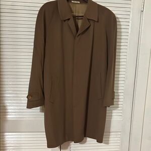 Trussini 100% wool brown Overcoat